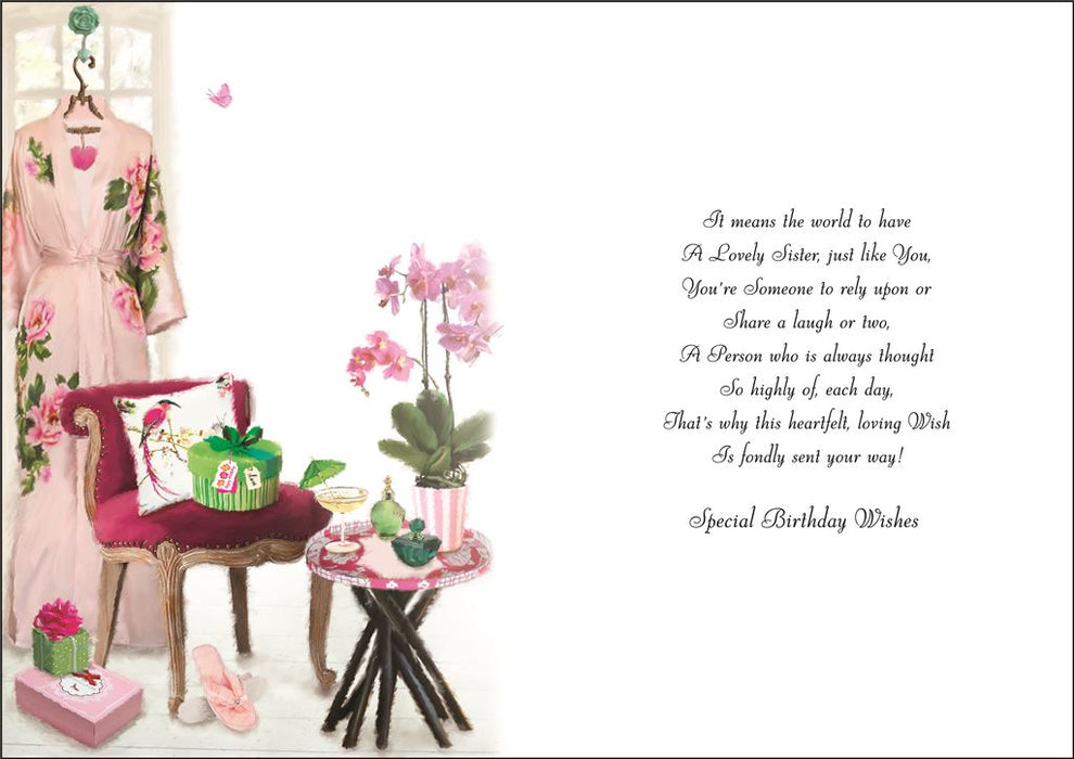 Jonny Javelin 'To A Special Sister' Birthday Card