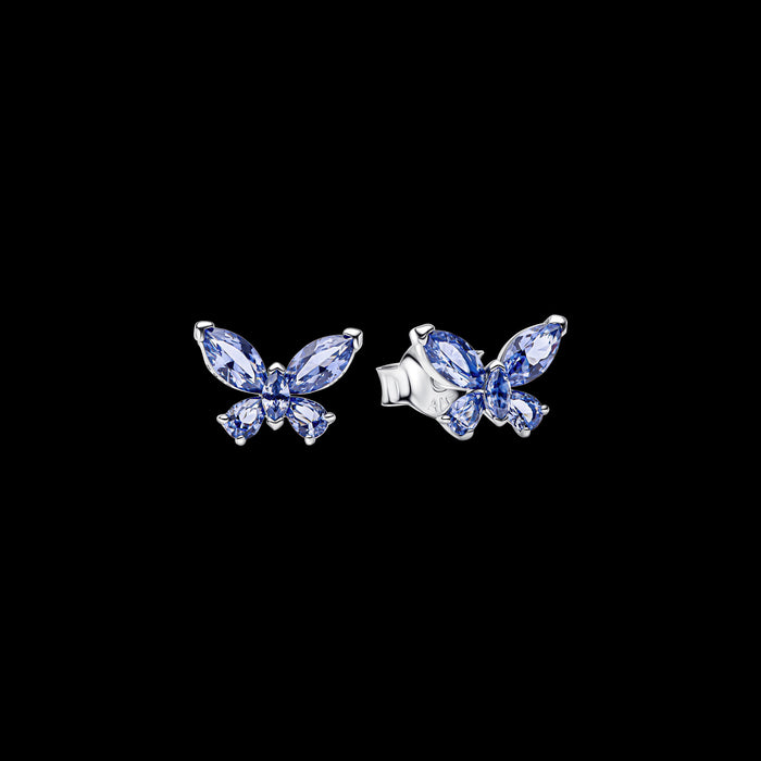 Pandora Butterfly Stud Earrings Sterling Silver