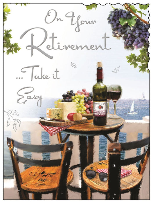 Jonny Javelin 'On Your Retirement Take It Easy' Retirement Card