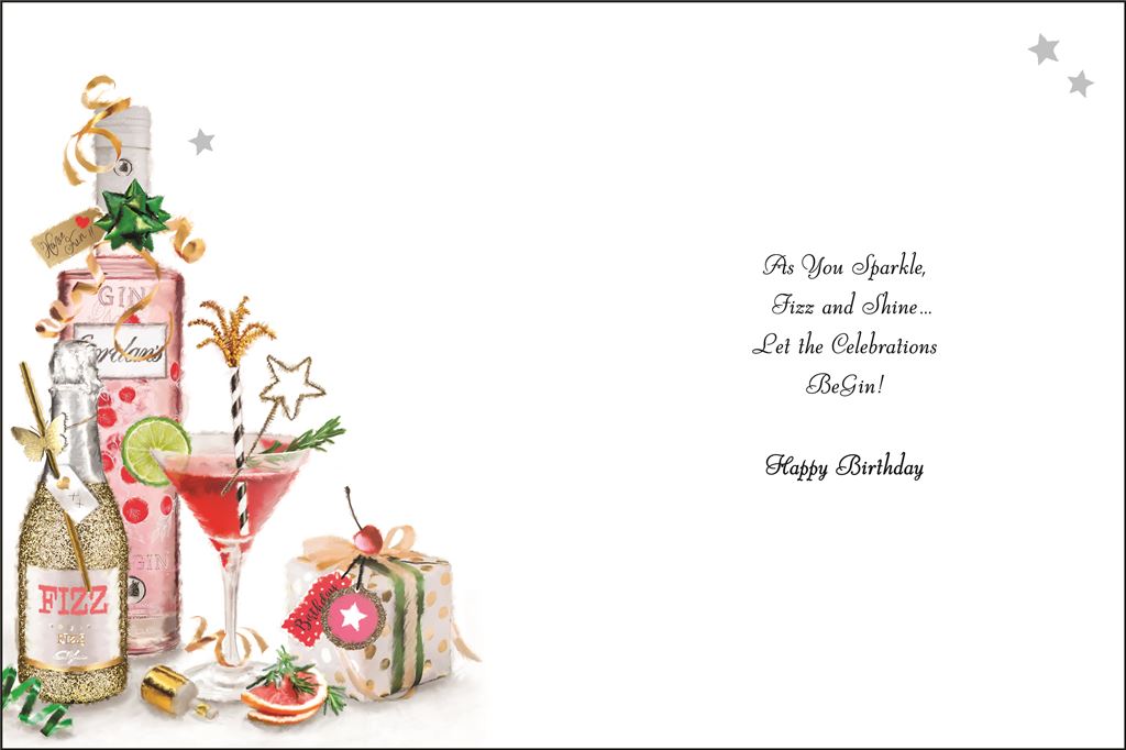 Jonny Javelin 'Birthday Wishes For A Fabulous Day' Birthday Card