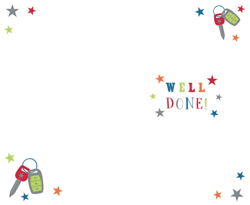 ICG 'Congrats You've Passed Your Driving Test' Card