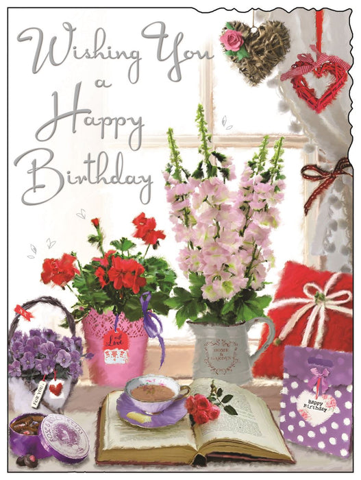 Jonny Javelin 'Wishing You A Happy Birthday' Birthday Card