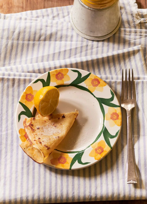 Emma Bridgewater Windblown Daffodils Small Side Plate 6.5 inch