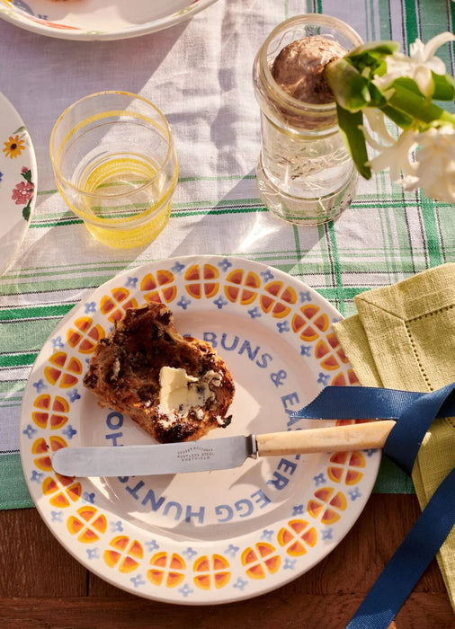 Emma Bridgewater Hot Cross Buns Medium Dinner Plate 8.5inch