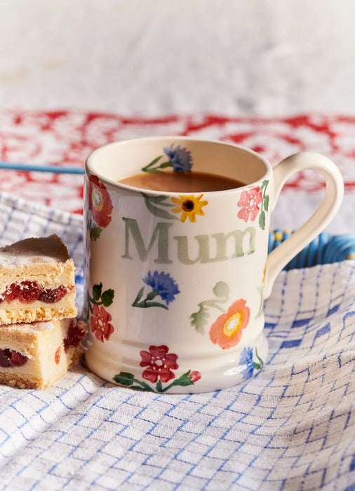 Emma Bridgewater Poppies and Pinks Mum 1/2 Pint Mug