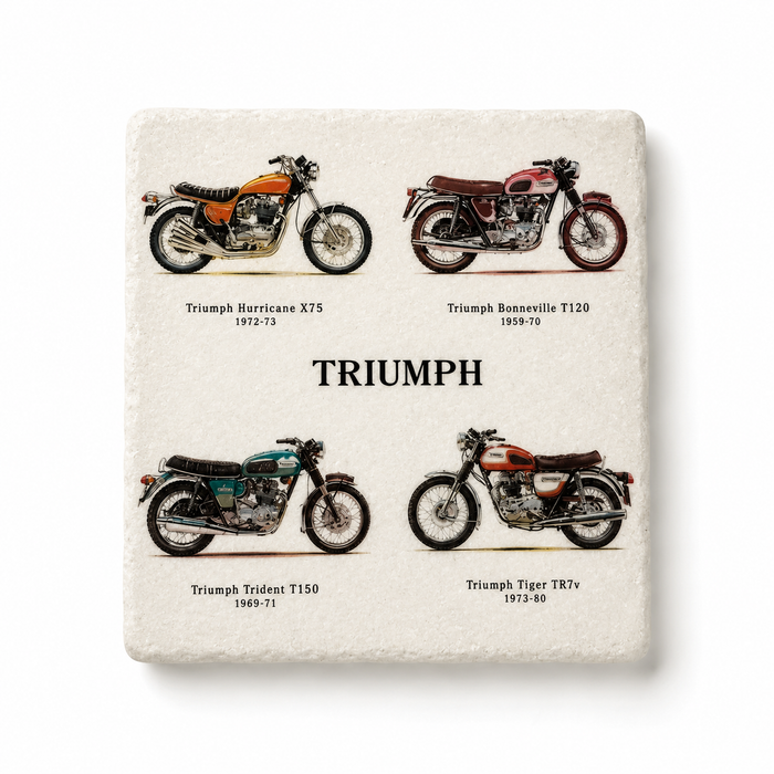 Marble Coaster - Triumph Motorbikes