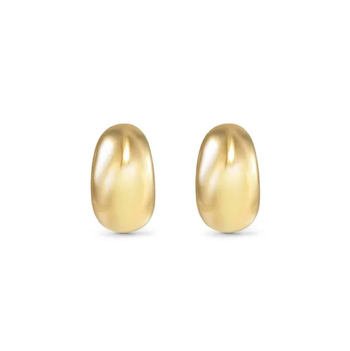Nomination Ecclettica Small Moon Gold Earrings