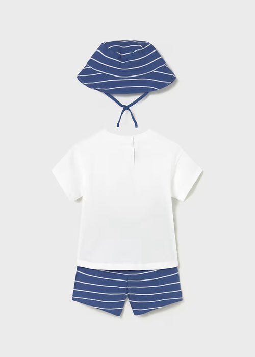 Mayoral Baby Boys 3-Piece Knit Set With Baby Hat