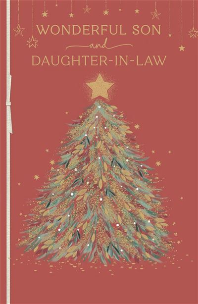 UKG 'Wonderful Son & Daughter In Law' Christmas Card
