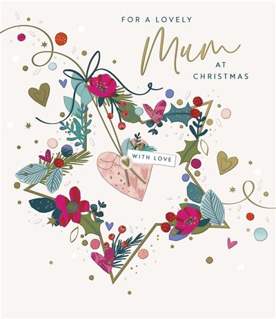 UKG 'For A Lovely Mum' Christmas Card