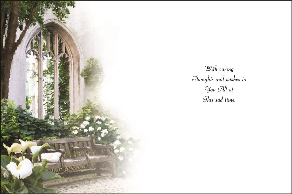 Jonny Javelin 'To all The Family' Sympathy Card