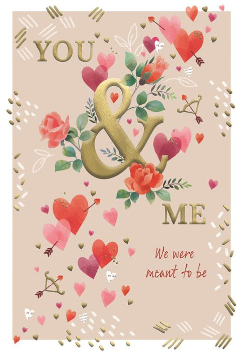 ICG 'You & Me' Valentine Card
