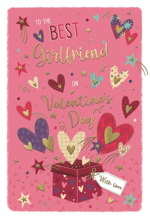 ICG 'To The Best Girlfriend' Valentine Card