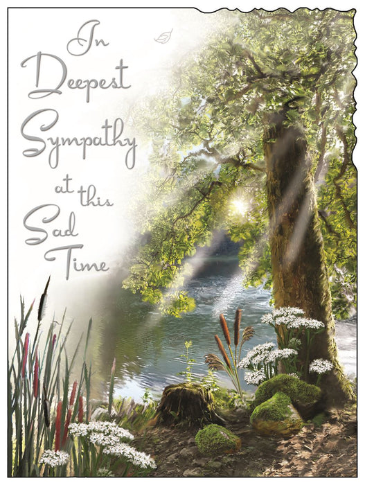 Jonny Javelin 'In deepest Sympathy At This Sad Time' Sympathy Card