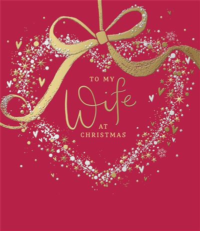 UKG ' To My Wife At Christmas' Christmas Card