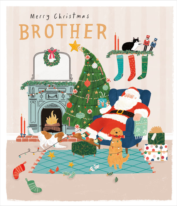 UKG 'Merry Christmas Brother' Christmas Card