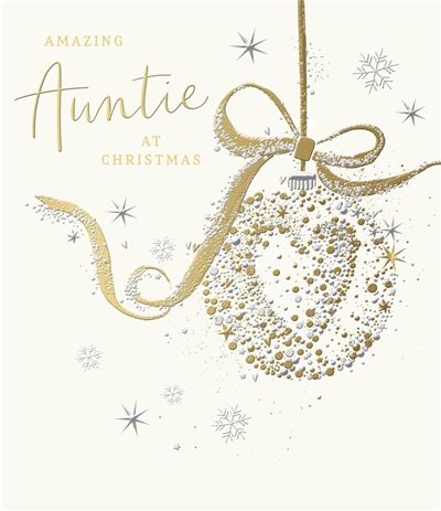 UKG 'Amazing Auntie' Christmas Card