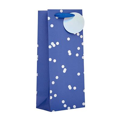 UKG Blue Holo Bottle Gift Bag