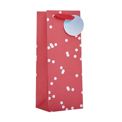UKG Red Holo Bottle Gift Bag