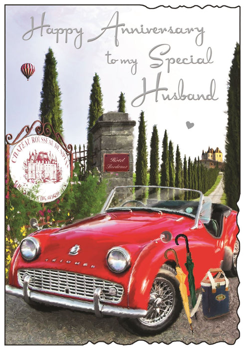 Jonny Javelin 'Happy Anniversary To My Special Husband' Anniversary Card