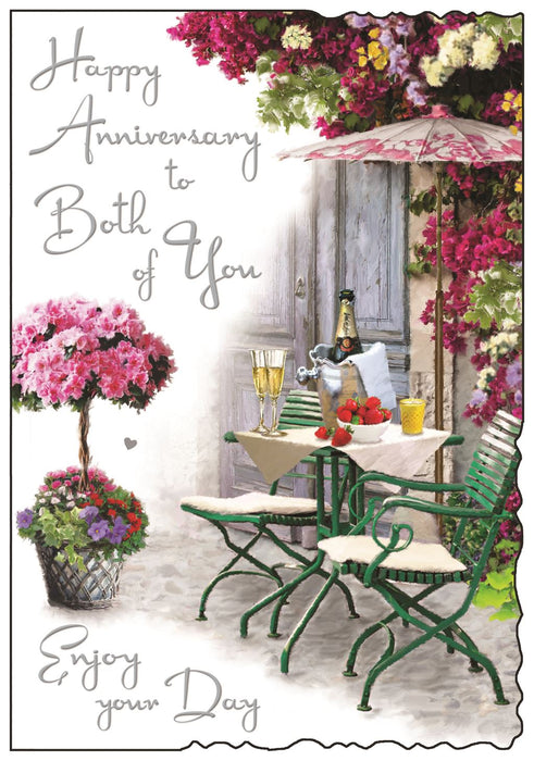 Jonny Javelin 'Happy Anniversary To You Both' Anniversary Card