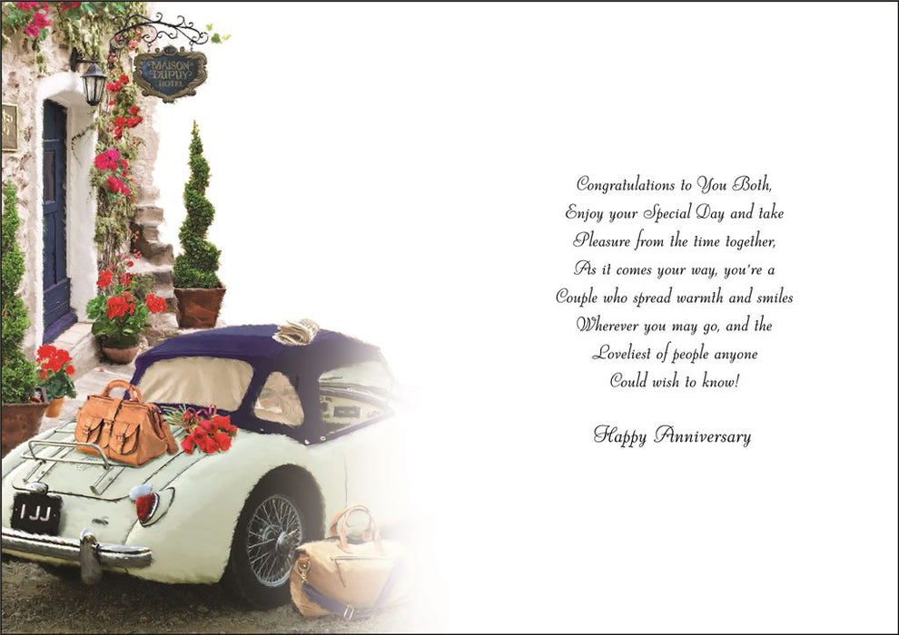 Jonny Javelin 'Happy Anniversary Wishes To You Both' Anniversary Card