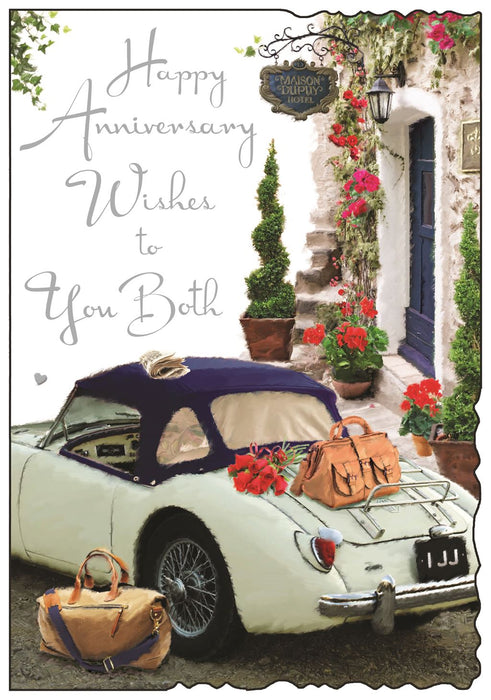 Jonny Javelin 'Happy Anniversary Wishes To You Both' Anniversary Card
