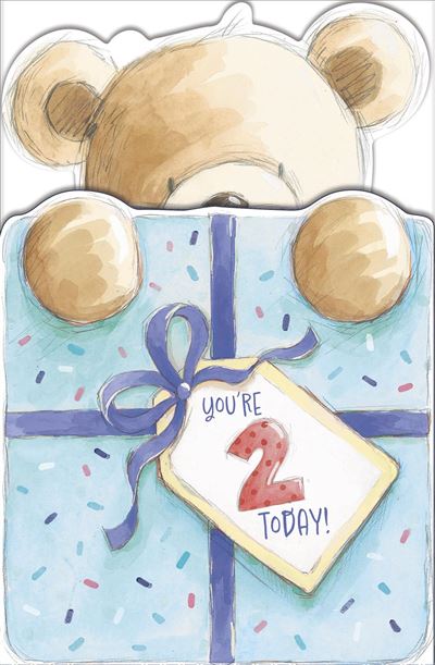 UKG 'You're 2 Today' Birthday Card