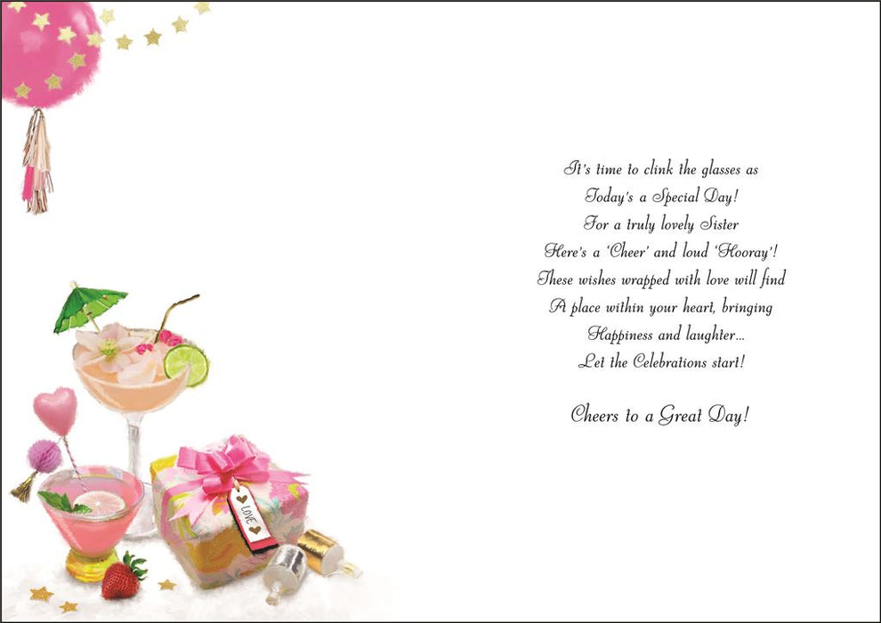 Jonny Javelin 'To A Special Sister' Birthday Card