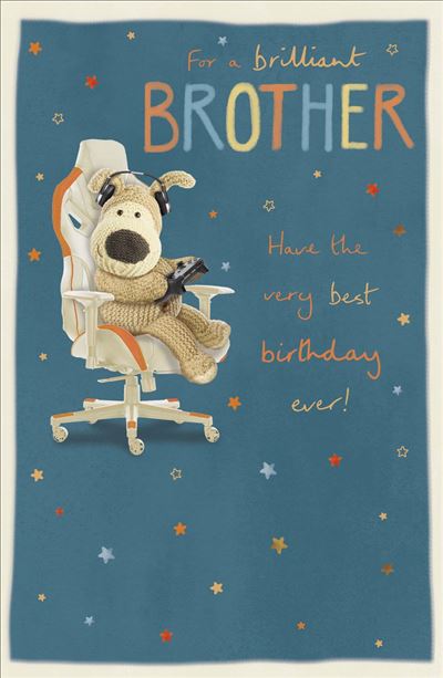 UKG 'For A Brilliant Brother' Birthday Card