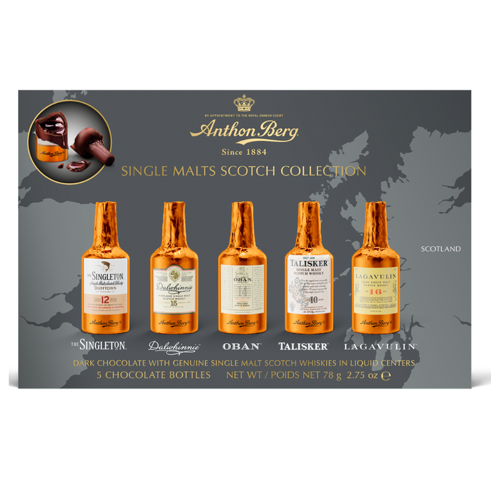 Anthon Berg 5pc Whisky Liqueur Collection