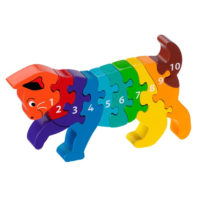 Lanka Kade Wooden Cat 1-10 Jigsaw