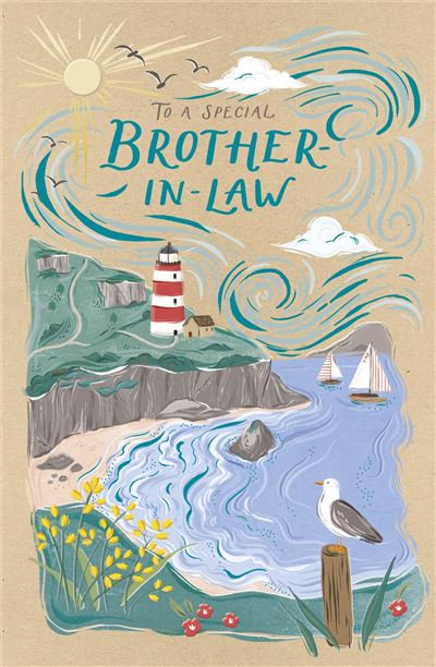 UKG 'To A Special Brother-In-Law' Birthday Card
