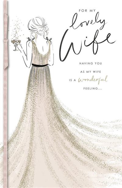 UKG 'For My Lovely Wife' Birthday Card