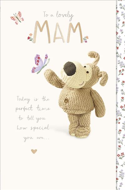 UKG 'To A Lovely Mam' Birthday Card