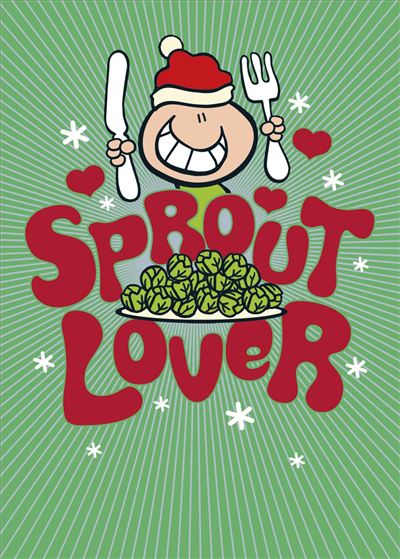 UKG 'Bubblegum Sprout Lover' Christmas Card