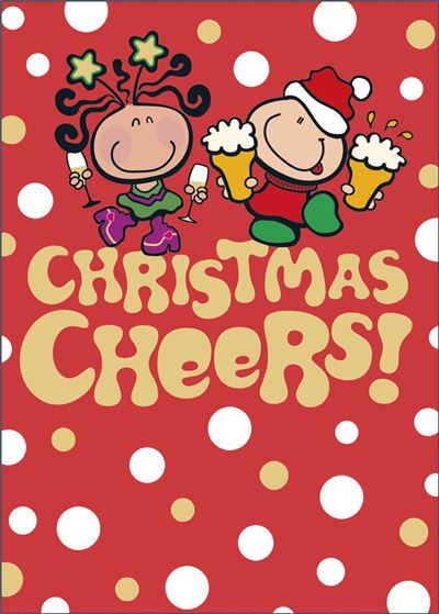 UKG 'Bubblegum Christmas Cheers' Christmas Card