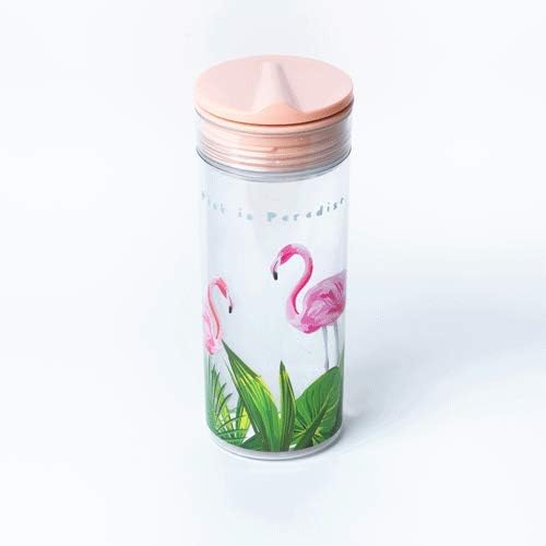 Chic Mic Crystal Slide Cup - Flamingo