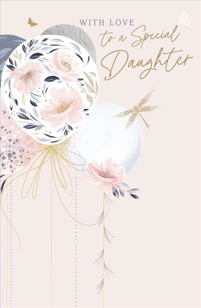 UKG 'With Love To A Special Daughter' Birthday Card