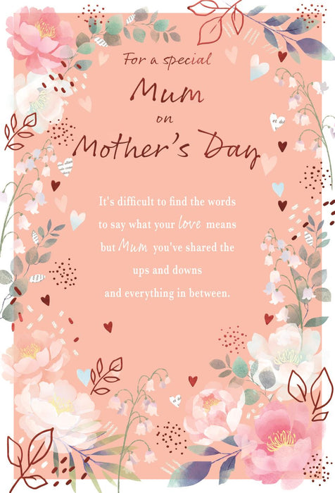 ICG 'For A Special Mum' Mother's Day Card