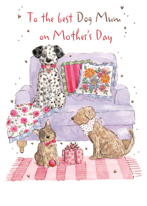 ICG 'To The Best Dog Mum' Mother's Day Card
