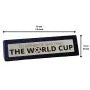 Boxer Wooden Desk Sign - Rather Watch World Cup