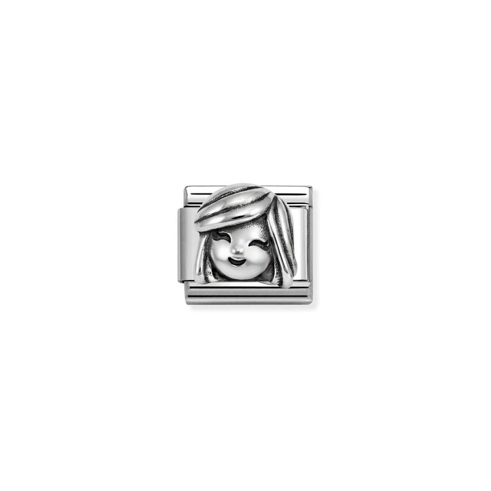 Nomination Classic Silver Oxidised Symbols Mum Charm