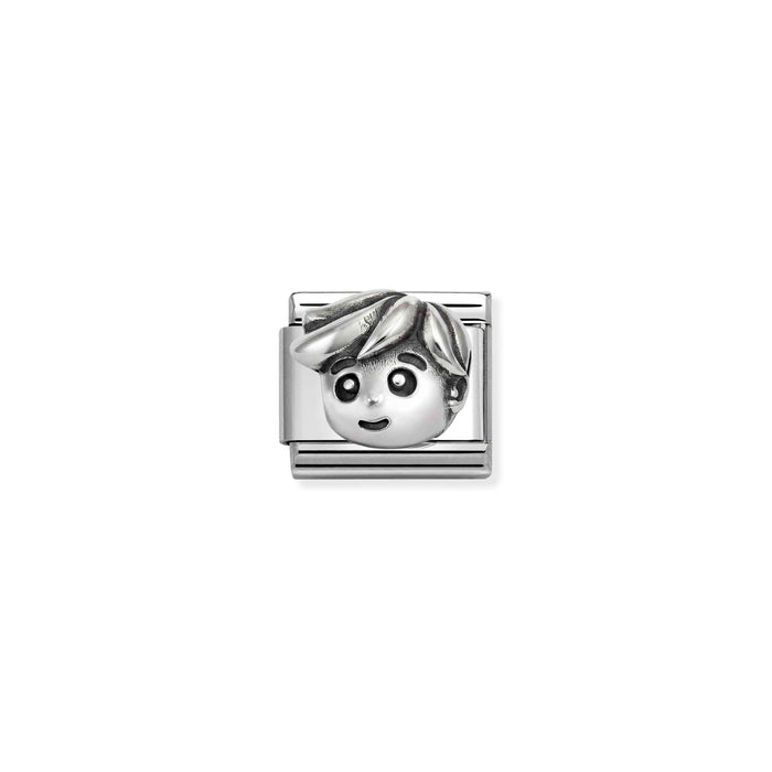 Nomination Classic Silver Oxidised Symbols Dad Charm