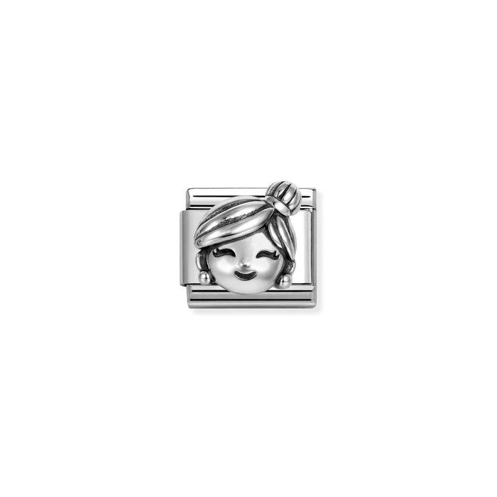 Nomination Classic Silver Oxidised Symbols Grandma Charm