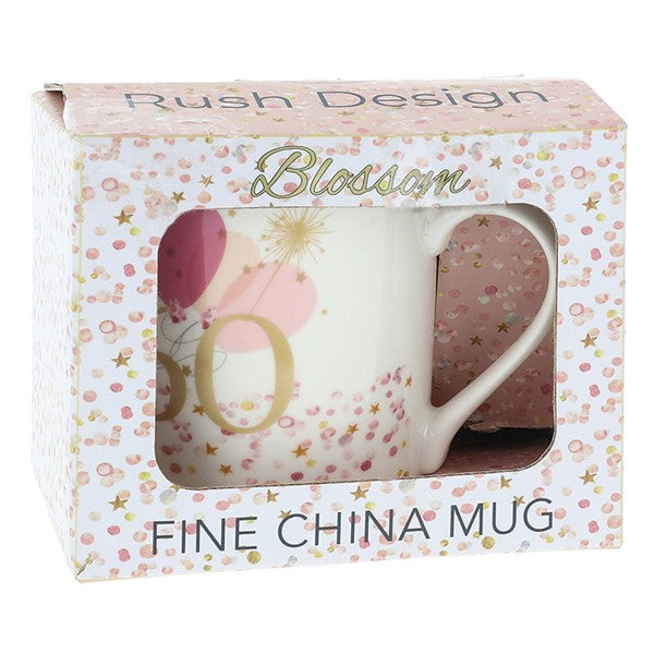 Rush Blossom 60th Birthday Mug