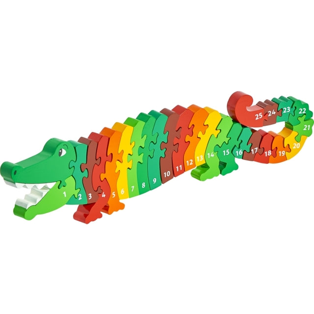 Lanka Kade Wooden Crocodile 1-25 jigsaw