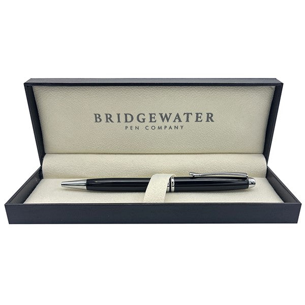 Bridgewater Lincoln Gunmetal & Rose Gold Ball Pen