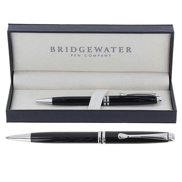 Bridgewater Lincoln Gunmetal & Rose Gold Ball Pen