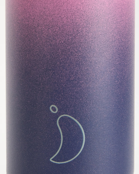 Chilly's Gradient Water Bottle Pink Navy 500ml